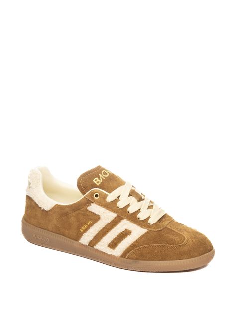 Sneaker cloud camoscio tabacco BACK 70 | CLOUDCAMOSC.601-TABACCO